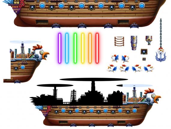 Wormed sprite gràfics gàficos graphics 