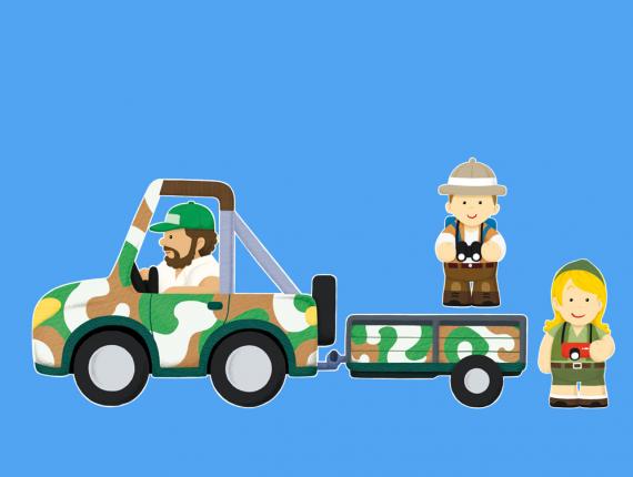 Andreu Toys jungle jungla animals animales