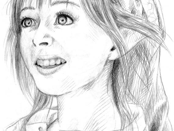 Lindsey Stirling Link Zelda portrait retrat retrato