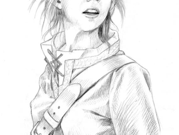 Lindsey Stirling Link Zelda portrait retrat retrato