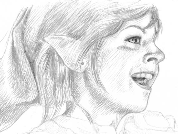 Lindsey Stirling Link Zelda portrait retrat retrato