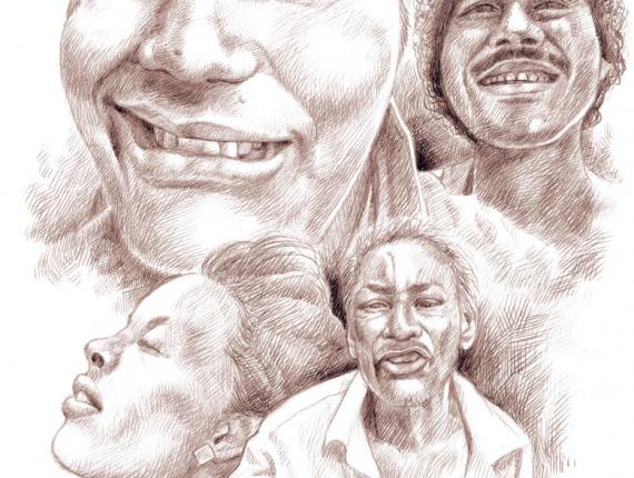 Buraka Som Sistema - Hangover (BaBaBa) portrait retrat retrato