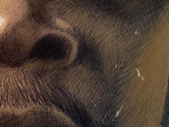 Samuel L. Jackson retrat retrato portrait Pulp Fiction