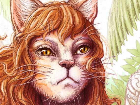 un lloc estrany noia gata chica gata cat girl