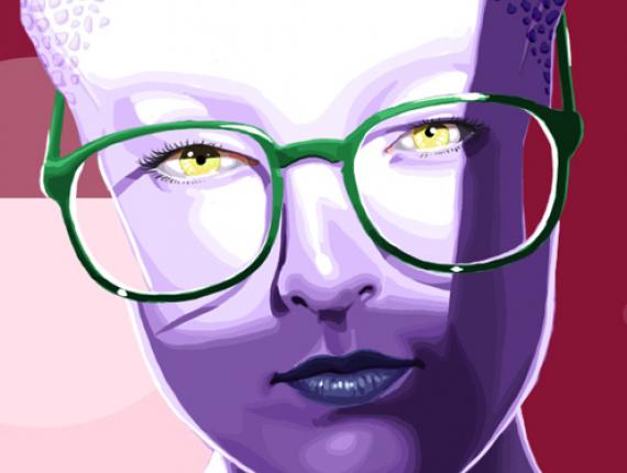 asari Mass Effect bioware retrat retrato portrait