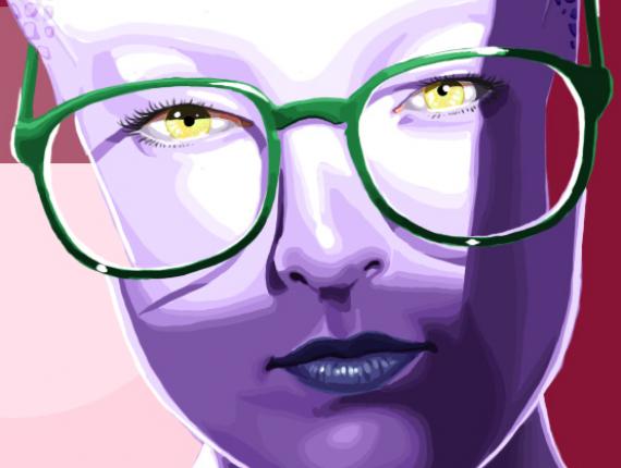 asari Mass Effect bioware retrat retrato portrait