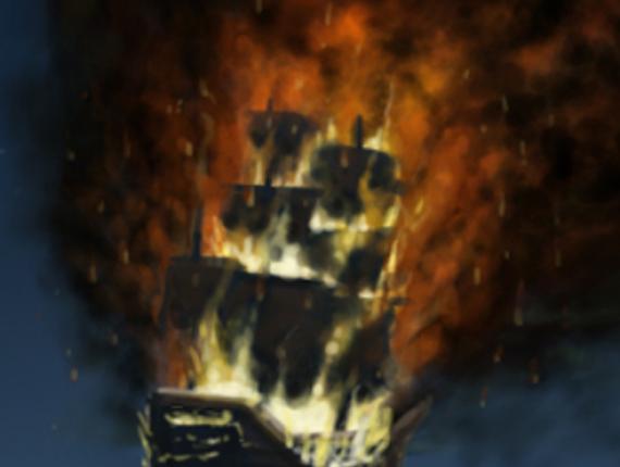 sirena mermaid capturada captured pirata pirate cova cueva cave