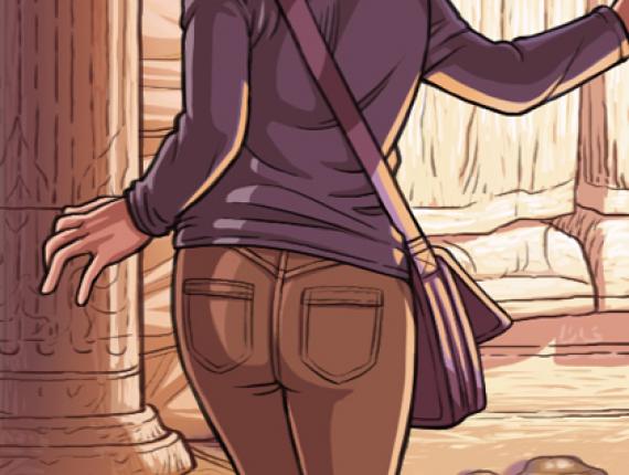 Un Lloc Estrany personatges personajes characters amics amigos friends noia chica girl home hombre man aventura adventure serp serpiente snake color digital