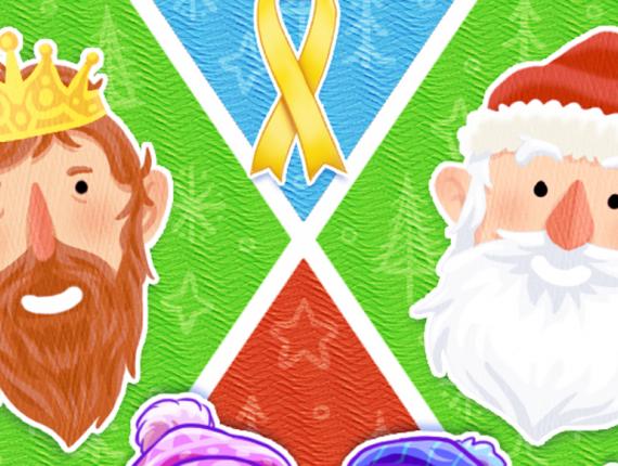 Bon Nadal Feliz Navidad Merry Christmas 2020 postal postcard