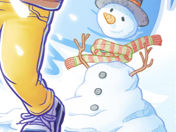 Bon Nadal Feliz Navidad Merry Christmas 2023 Tió Tio gos perro dog ninot de neu muñeco de nieve Snowman amics amigos friends parella pareja couple dibuix digital dibujo digital digital drawing digital art