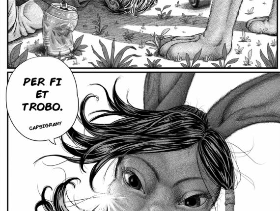 noia conill chica conejo girl rabbit home borratxo hombre borracho drunk man manga