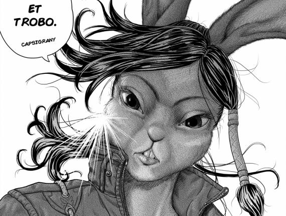 noia conill chica conejo girl rabbit home borratxo hombre borracho drunk man manga