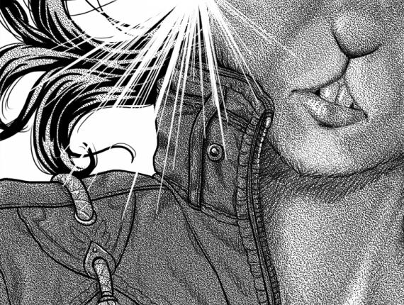 noia conill chica conejo girl rabbit home borratxo hombre borracho drunk man manga