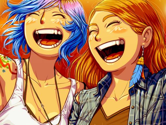 Life is Strange Before the Storm Videojoc videojuego videogame Dontnod Entertainment Chloe Rachel parella pareja couple ball baile dance concert concierto rock riure risa laugh