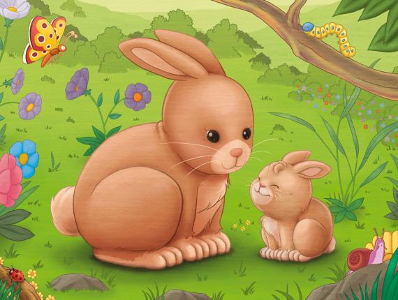 trencaclosques rompecabezas puzzle conejo conill rabbit