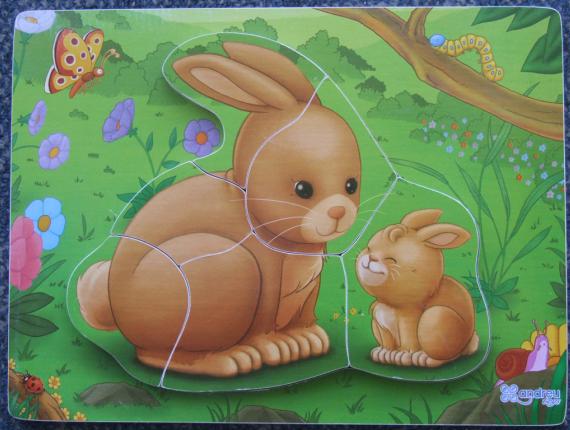 trencaclosques rompecabezas puzzle conejo conill rabbit