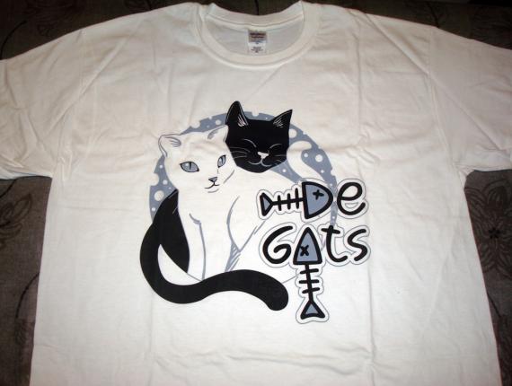 DeGats gat gato cat samarreta camiseta shirt bossa bolsa bag