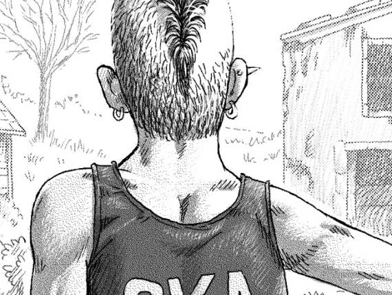 noia gat chica gato cat girl punk noi chico boy parella pareja  couple SKA