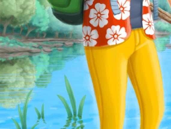 un lloc estrany noi chico boy noia chica girl parella pareja couple aventura adventure guineu zorro fox núvols nubes clouds excursió excursió excursion cel blau cielo azul blue sky