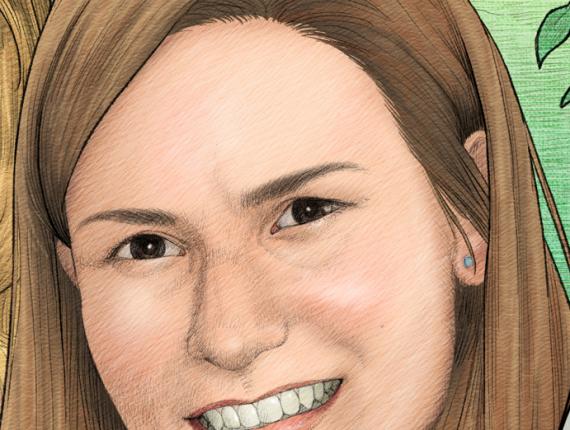 Elisenda Marta germanes hermanas sisters retrat retrato portrait