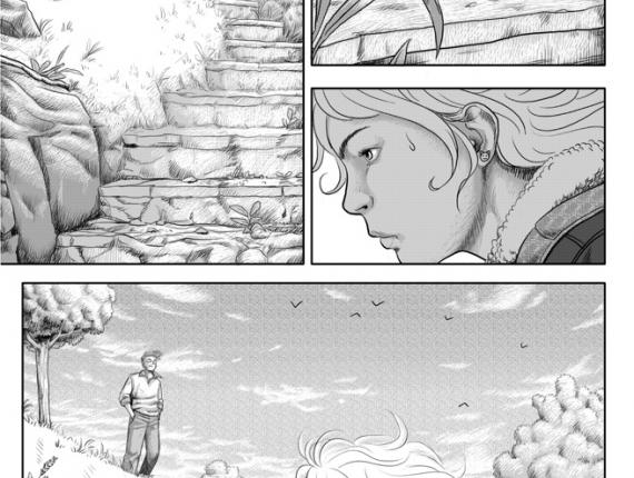 pàgina página page comic manga parella pareja couple