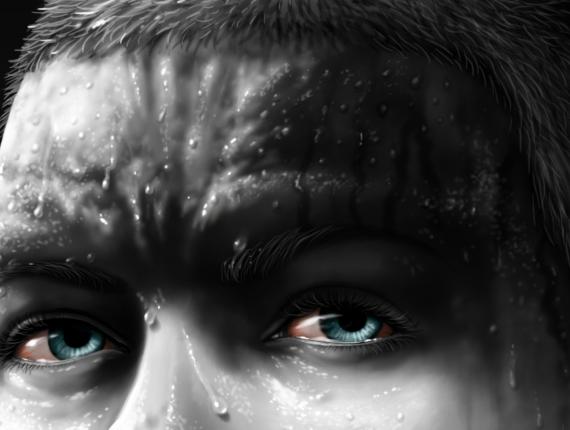 MAD MAX FURY ROAD Furiosa suor sudor sweat retrat retrato portrait