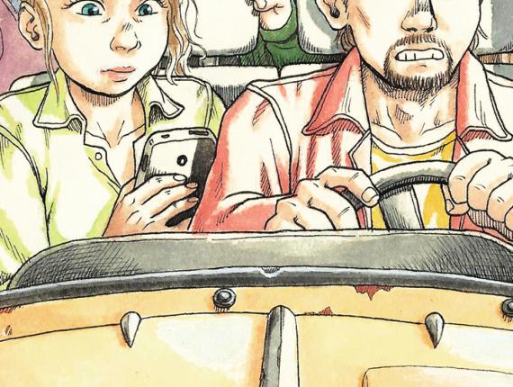 un lloc estrany amics amigos friends noia gat chica gato cat girl noi dimoni chico demonio devil boy cotxe coche car viatge viaje journey