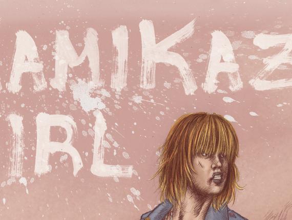 Kamikaze Bosozoku girl noia chica