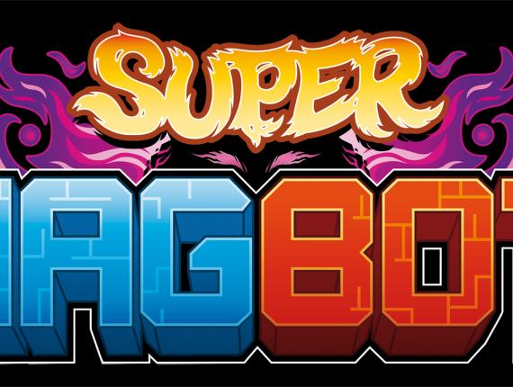 Super MAGBOT AstralPixel Astral Pixel logo videogame videojoc videojuego vectorial 