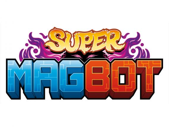 Super MAGBOT AstralPixel Astral Pixel logo videogame videojoc videojuego vectorial 