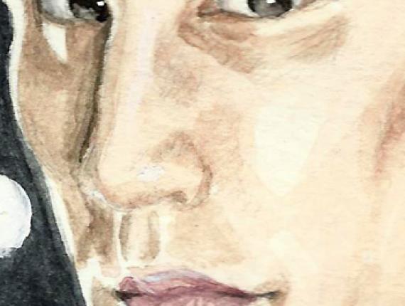 Matt Smith doctor Dr.Who retrat retrato portrait