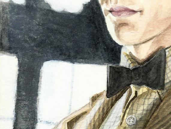 Matt Smith doctor Dr.Who retrat retrato portrait