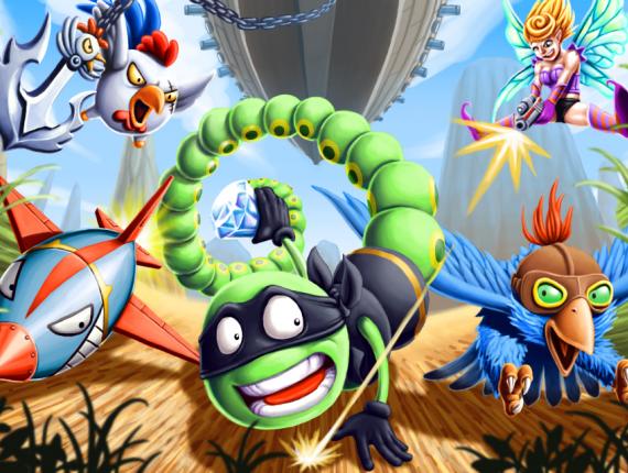 Wormed sprite gràfics gàficos graphics art