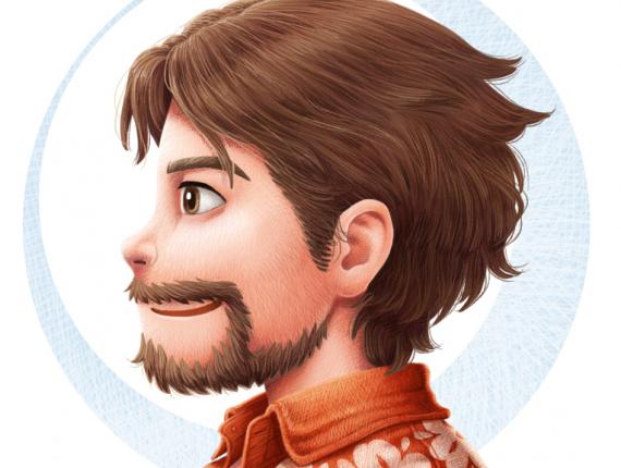 Un Lloc Estrany personatges personajes characters amics amigos friends noia chica girl home hombre man color digital noia conill chica conejo girl rabbit pin chapas pin badges