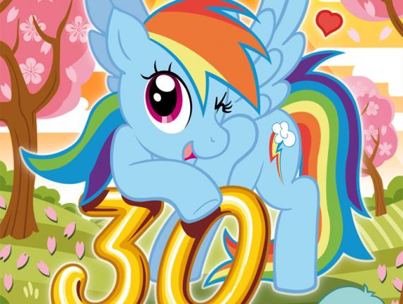 Rainbow Dash  My Little Pony Blue Dragon Noi