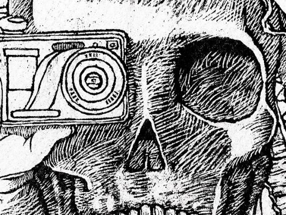 calavera skull noia chica girl