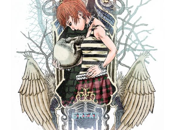 calavera skull noia chica girl