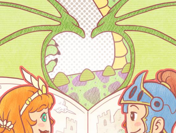 Sant Jordi princesa princess cavaller caballero knight drac dragón dragon senyera flag rosa rose