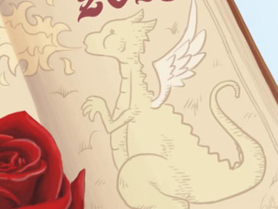 Sant Jordi drac dragon dragoon cavaller caballero knight rosa rose