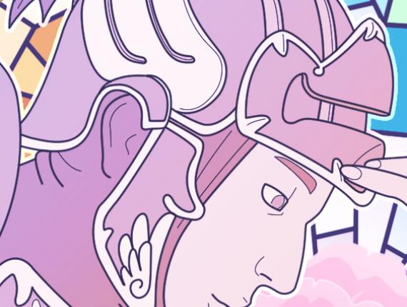 Sant Jordi cavaller caballero knight rosa rose princesa princess