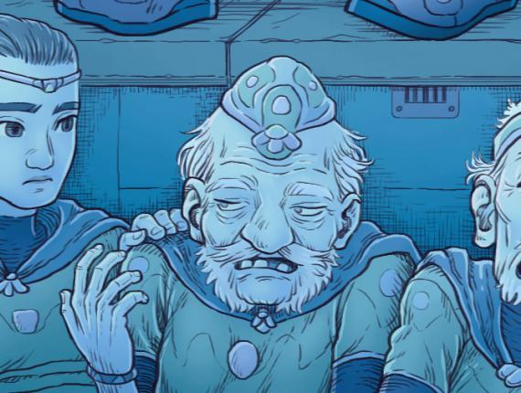 Un Lloc Estrany personatges personajes characters amics amigos friends noia chica girl home hombre man color digital color aventura adventure