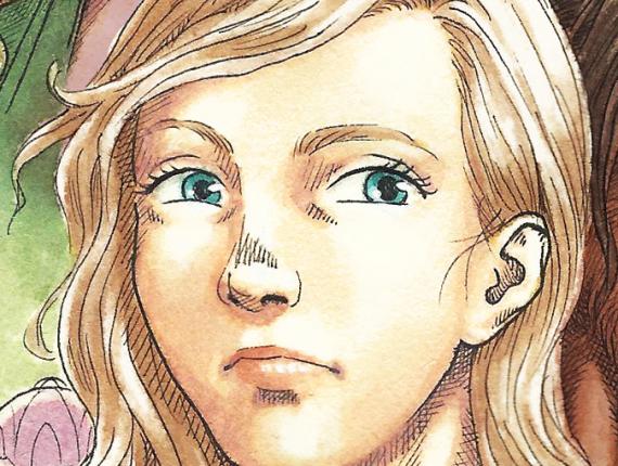 un lloc estrany amigues amigas friends noia chica girl noia conill chica conejo bunny rabbit girl aventura adventure aquarel·la acuarela watercolor