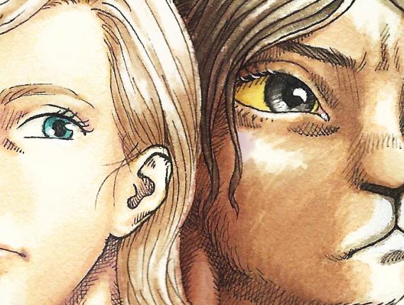 un lloc estrany amigues amigas friends noia chica girl noia conill chica conejo bunny rabbit girl aventura adventure aquarel·la acuarela watercolor