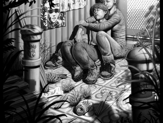 Goodbye Lady BCN Barcelona nens niños kids