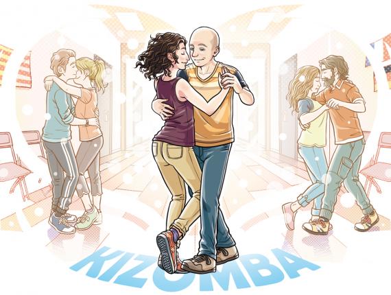 parella pareja couple boda wedding Barcelona kizomba ball baile dance