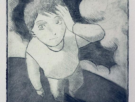 gravat grabado nen niño kid