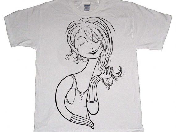 vectorial vector noies chicas girls samarreta camistea shirt