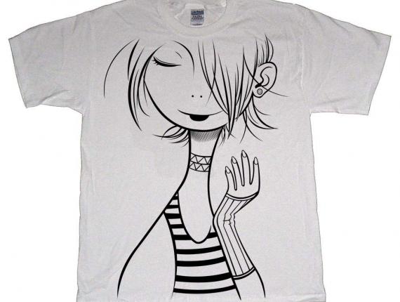 vectorial vector noies chicas girls samarreta camistea shirt