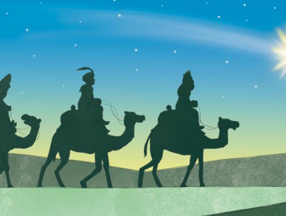 Els Reis Mags Los Reyes Magos the three wise men