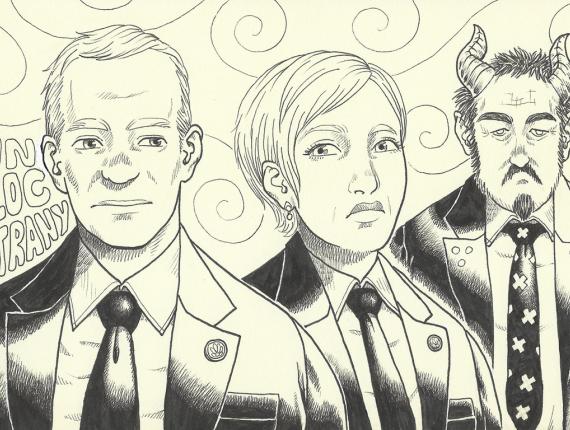 personatges personajes characters tinta ink trama mecànica dither manga